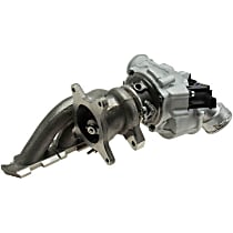 5303-988-0290 Turbocharger with Exhaust Manifold (New) - Replaces OE Number 06J-145-713 KX