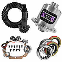 8.8" Ford 3.73 Rear Ring & Pinion, Install Kit, 31spl Posi, 2.53" Axle Bearings