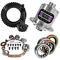 8.8" Ford 4.56 Rear Ring & Pinion, Install Kit, 31spl Posi, 2.53" Axle Bearings