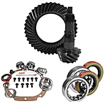 8.8" Ford 3.27 Rear Ring & Pinion, Install Kit, 2.53" OD Axle Bearings & Seals
