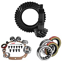 ZGK2045 8.8" Ford 3.55 Rear Ring & Pinion, Install Kit, 2.53" Od Axle Bearings & Seals