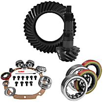 ZGK2047 8.8" Ford 4.11 Rear Ring & Pinion, Install Kit, 2.53" OD Axle Bearings & Seals