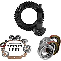 ZGK2058 8.8" Ford 4.56 Rear Ring & Pinion, Install Kit, 2.99" OD Axle Bearings & Seals