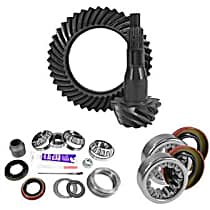 ZGK2094 9.75" Ford 3.55 Rear Ring & Pinion, Install Kit, 2.99" OD Axle Bearings & Seals