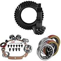 8.8" Ford 3.55 Rear Ring & Pinion, Install Kit, 2.25" Od Axle Bearings & Seals