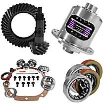 8.8" Ford 3.73 Rear Ring & Pinion, Install Kit, 28spl Posi, 2.25" Axle Bearings