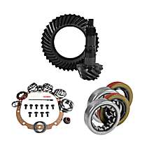 8.8" Ford 3.55 Rear Ring & Pinion, Install Kit, 2.25" Od Axle Bearings & Seals