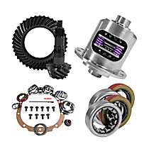 8.8" Ford 3.73 Rear Ring & Pinion, Install Kit, 28Spl Posi, 2.25" Axle Bearings