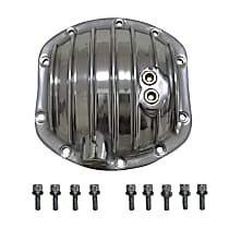 YP C2-D30-STD Polished Aluminum Replacement Cover for Dana 30 standard rotation