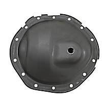 Steel cover for GM 9.5", Threaded for fill plug, plug not included.