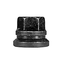 YSPLN-005 Lug Nut M12-1.75, 19Mm Hex, Flange Seat, Open End