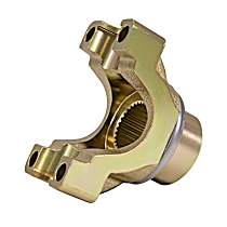 YY D60-1350-F Forged Replacement Yoke, Dana 60, Stronger Than Billet, With 1350 U-Joint