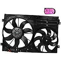 V15-01-1870 Radiator Fan - Driver or Passenger Side, Replaces OE Number 1K0 959 455 FR