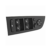 V20-73-0197 Front, Driver Side OE Replacement Series Window Switch Black