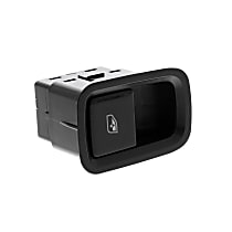 Passenger Side Window Switch, With Oe No. 971959855Chuo, Black, OE Replacement Series