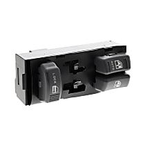 Front, Driver Side Window Switch, mfrbodycodename: S116, With Door Lock Switch; With All Door Power Operated Window; Driver Convenience Package