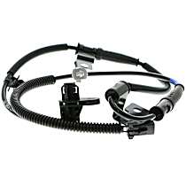 Front, Passenger Side ABS Speed Sensor, 4-Wheel ABS