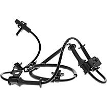 Front, Passenger Side ABS Speed Sensor, 4-Wheel ABS; Aftermarket Grade; From 03/01/2012