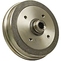 113-501-615 J Rear, Driver or Passenger Side Brake Drum