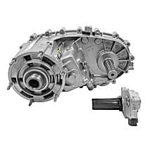 Transfer Case, NV244; Electric Shift, Star Shaped Shift shaft, 23 Spline 0.84 in. Exposed Length On Input Shaft, 32 Spline Rear Output Shaft, No Speedo Hole, Slip Style Front Output Yoke, Assembly