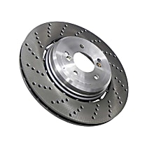 150 3475 70 Brake Disc (370 X 24 mm) - Replaces OE Number 34-21-2-282-807