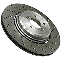 150 3476 70 Brake Disc (370 X 24 mm) - Replaces OE Number 34-21-2-282-808