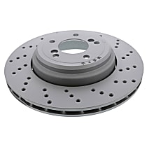 34-21-2-283-804 Rear, Passenger Side Brake Disc