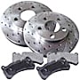 Ford Focus Brake Disc and Pad Kit
