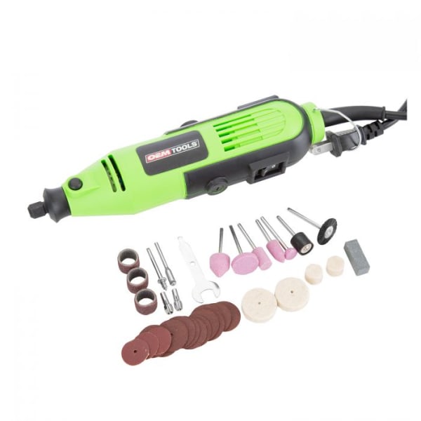 OEMTOOLS 24664 Rotary Tool with 35 Piece Accessory Kit
