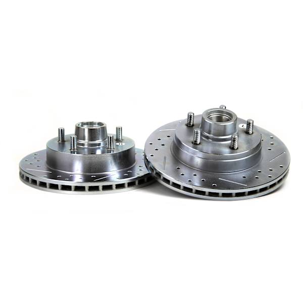 Baer Brakes® 05570020 Claw PerformanceFront Brake Disc, Crossdrilled