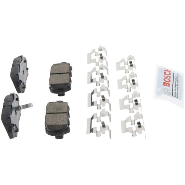 Bosch BC905 Rear 2 Wheel Set Ceramic Brake Pads Quietcast