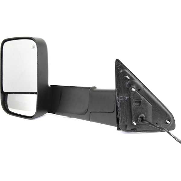 Driver Side Towing Mirror For 2020-2024 Chevy Silverado / GMC Sierra 2500HD/3500HD – Power Glass, Heated, Turn Signal, BSM Light – Black