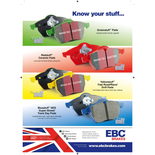 EBC Greenstuff™ Brake Pads - EBC Brakes