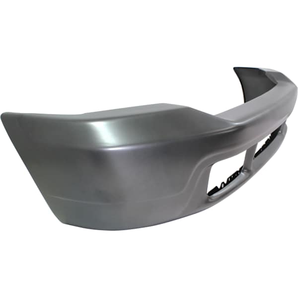 Replacement Front Bumper, Painted Gray, Without Molding Holes 