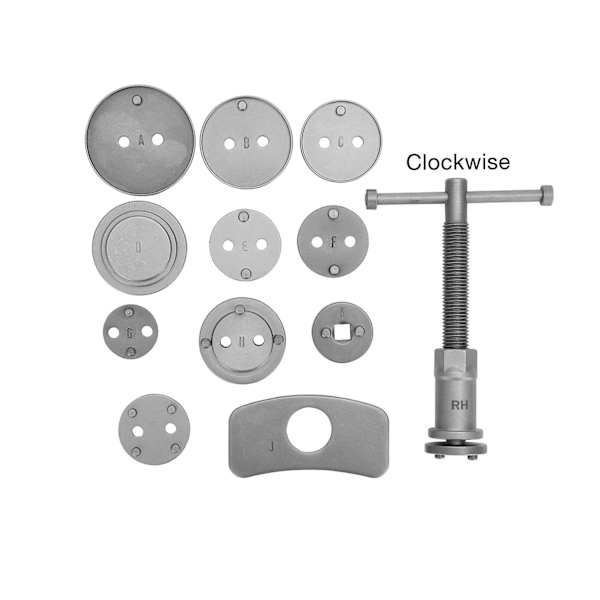 OEMTOOLS® 27111 Disc Brake Tool Set