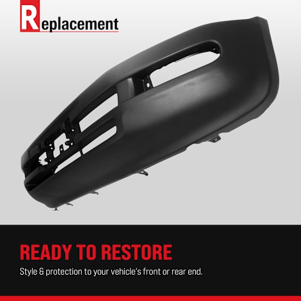 Replacement Front Primed Bumper Cover, 1.8L Engine, Sedan/Hybrid 