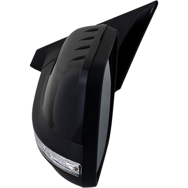 JC Whitney® Driver Side Mirror, Power, Power Folding, Heated, Paintable,  In-housing Signal Light, With memory, With Puddle Light, Without 