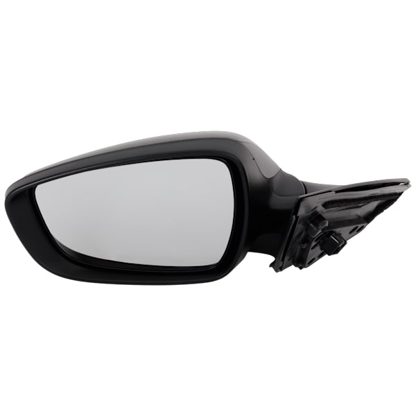 JC Whitney® Driver Side Mirror, Power, NonHeated, Manual Folding
