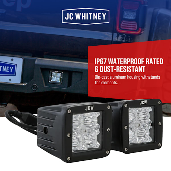 【在庫処分大特価!!】 Light Offroad JU97980001 Whitney® JC - Black Pods, Light LED ヴァイスシュヴァルツブラウ