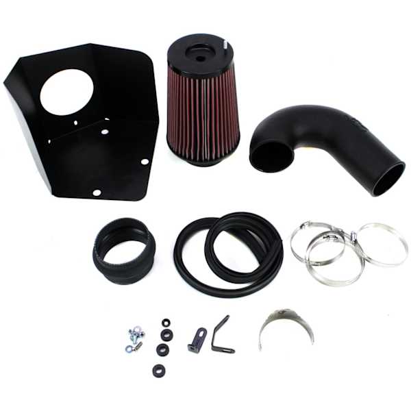 K&N® K&N Cold Air Intake Premium High Flow, Lifetime Washable Filter, Guaranteed Horsepower