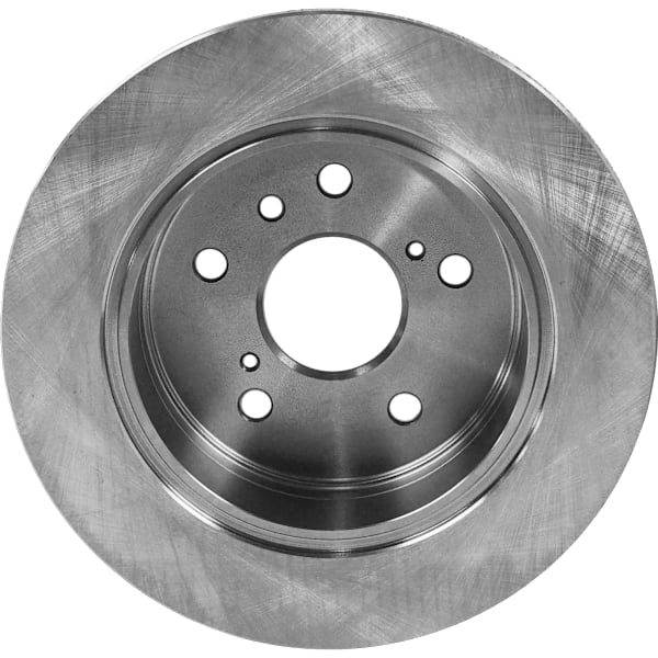 SureStop® Front and Rear Brake Disc and Pad Kit, Plain Surface, 5 Lugs