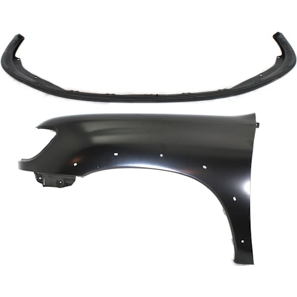Replacement Front, Driver Side Fender Kit, For Models with Fender