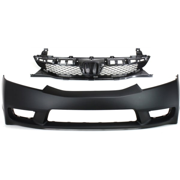 2009 honda civic deals front bumper cover