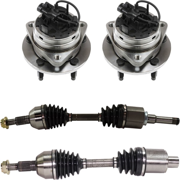 TrueDrive 4Piece Kit Front, Driver and Passenger Side Suspension