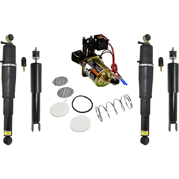 TrueDrive 5Piece Kit Air Suspension with Air Springs, Air Suspension