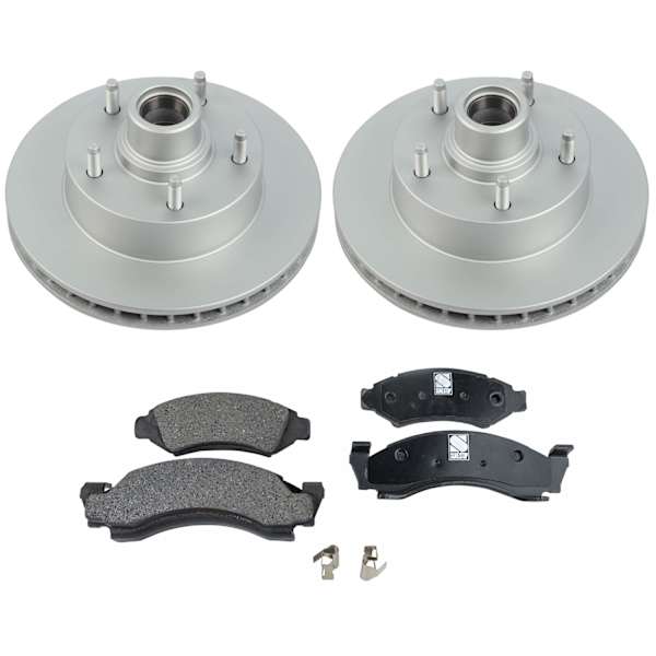Sure Stop® KIT090221284 Front Brake Disc and Pad Kit, Evolution