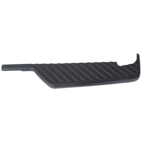 Replacement 3Piece Kit Powdercoated Black Step Bumper, With pad