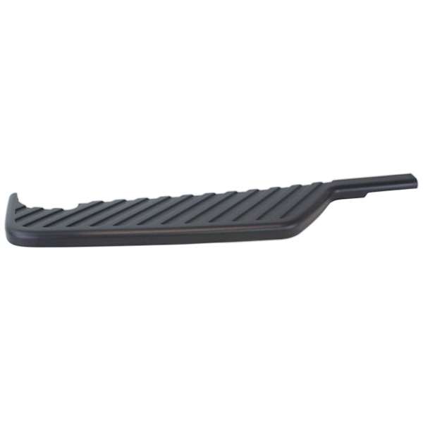 Replacement 4Piece Kit Powdercoated Black Step Bumper, With pad