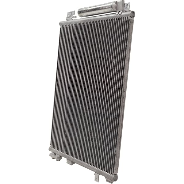 Kool Vue A/C Condenser, With Receiver Drier and Integrated Oil