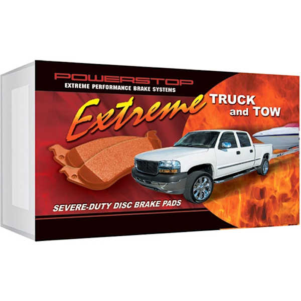 Powerstop® K13736 Front Z36 Truck CarbonFiber Ceramic Brake Pad and